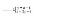 Solve the system with substitution pls show work too<33-example-1