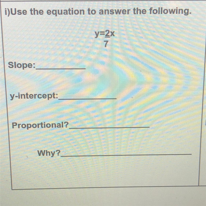 Use the equation to y=2x 7-example-1