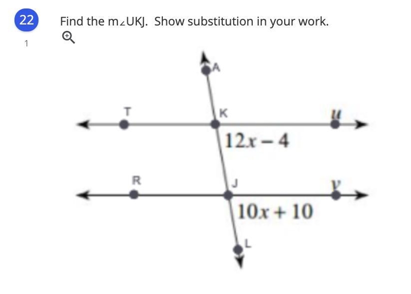 Parallel Lines & Transversal 2 please help-example-1