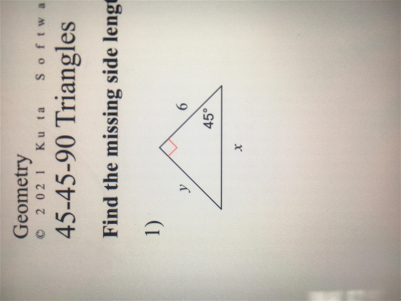 Find the missing side lengths of this triangle. Need help , please???-example-1