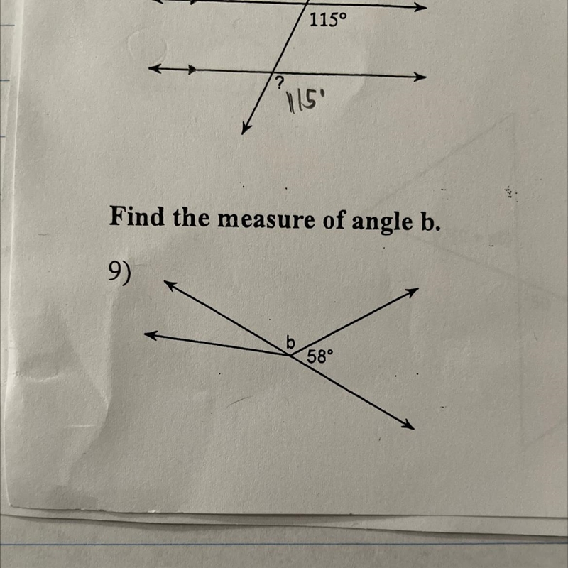 Can someone help me find measure of b and explain how you did it ;) thank you-example-1