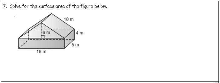 Solve for the surface area of the figure below..-example-1