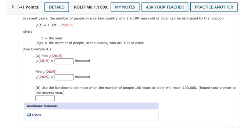 In recent years, the number of people in a certain country who are 100 years old or-example-1