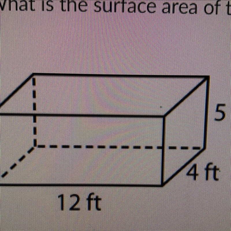 What is the surface area of this rectangular prism? 196 ft2 240 ft2 256 ft2 21 ft-example-1