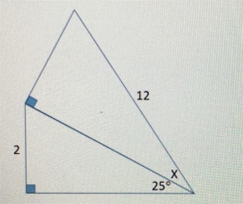 Which of the following is the value for x?-example-1