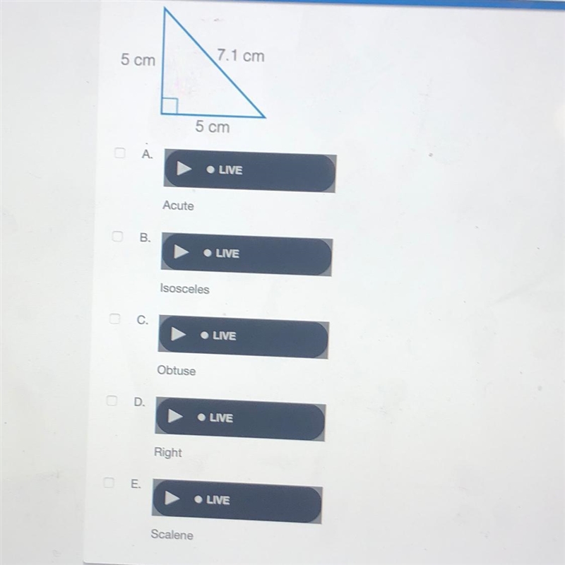 ￼ classify the triangle below select all that apply terms that apply-example-1