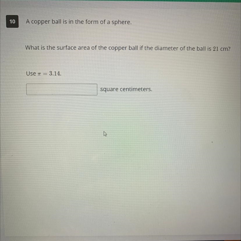 Can someone help me find the diameter of the copper ball ty-example-1