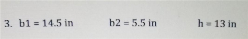 Find the area for each trapezoid.​-example-1