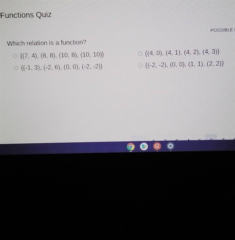 Which relation is a function? Do Not Post A Link.​-example-1