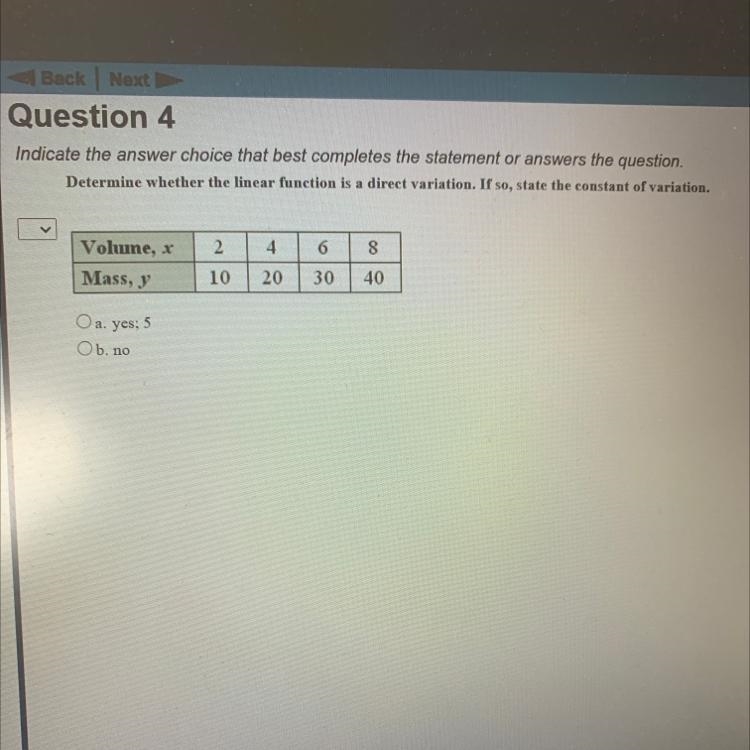 Please help!!!! A. Yes;5 B.no-example-1