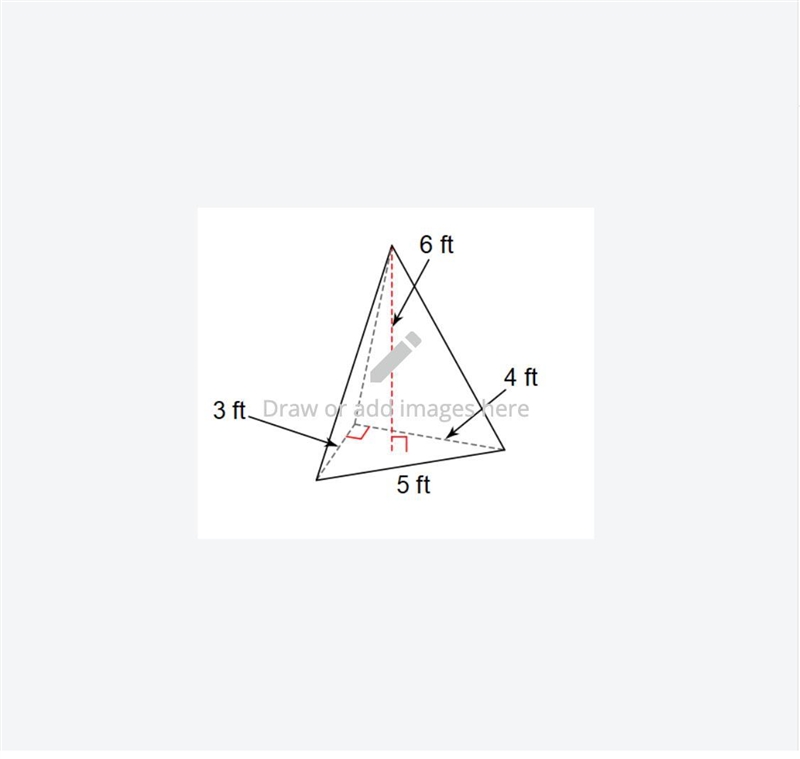 What is the volume of the pyramid below?-example-1