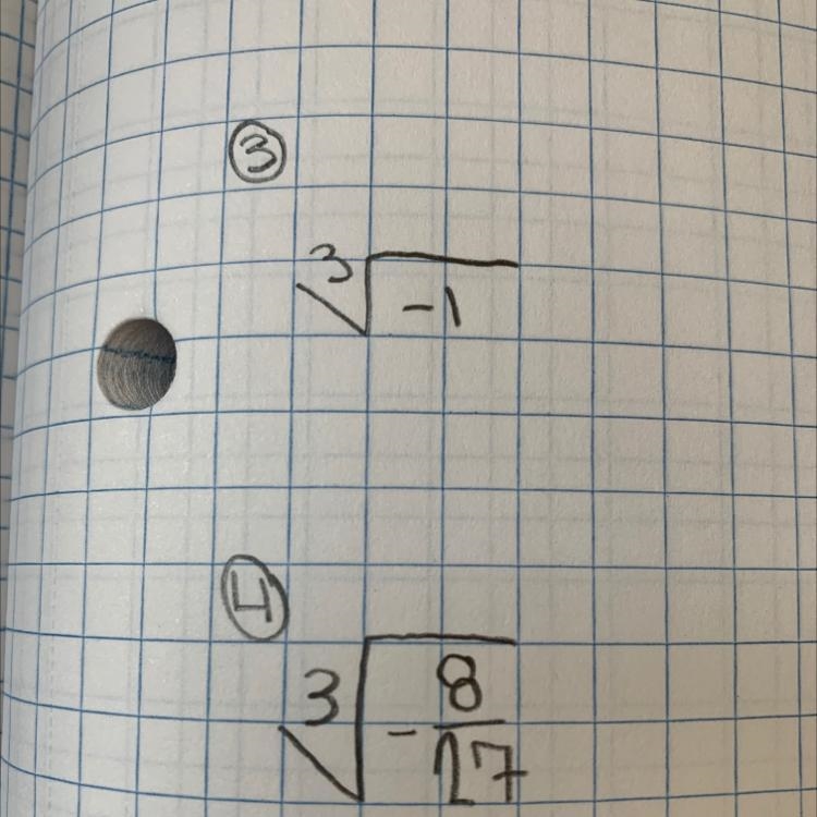 I need to find the cube root of both of these equations. Thanks!-example-1