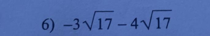 Adding and subtracting Radical expressions show work pls-example-1