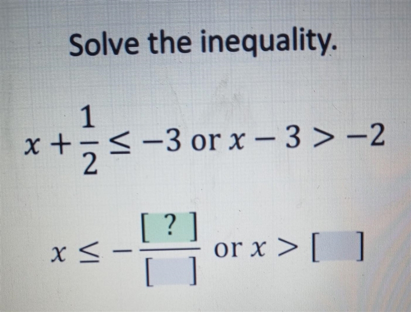 Help please! Solve the inequality.​-example-1