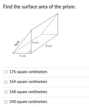 Find the surface area of the prism. Please help this is over due-example-1