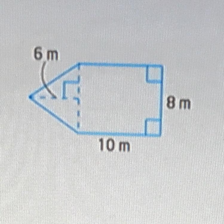 Find the area, Show steps-example-1