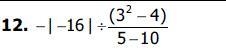 Use order of operations to solve the equation-example-1