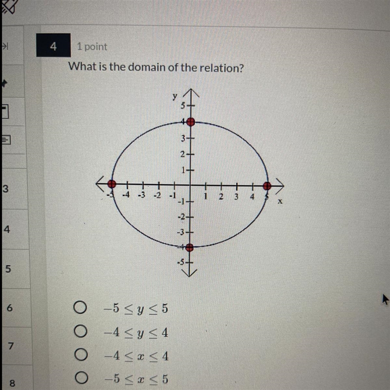 ￼what is the domain of the relation-example-1