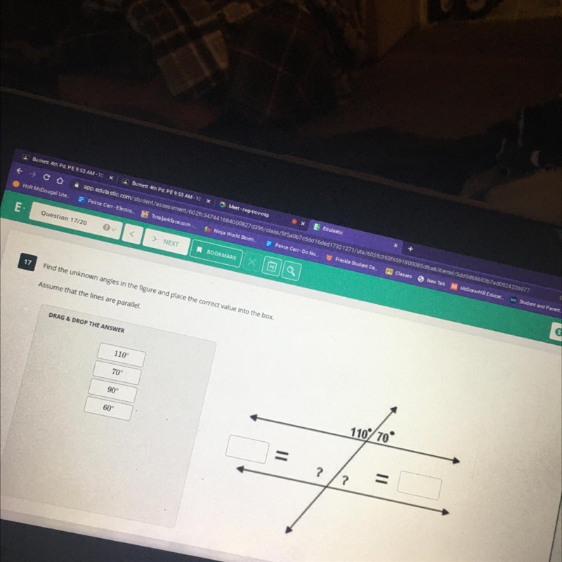 Assume that the lines are parallel.-example-1