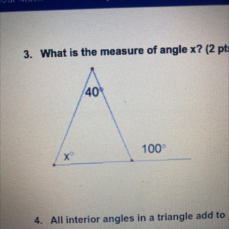 What angles are the remote angles to angle d What is the measure of angle x What is-example-1