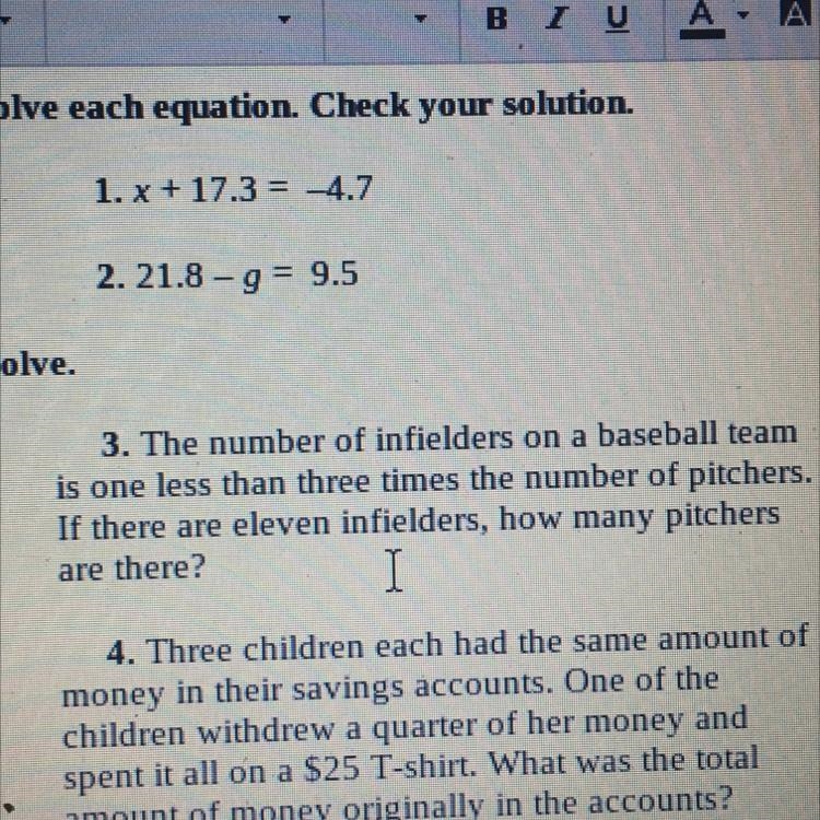 I NEED HELP WITH NUMBER 3 HURRY-example-1