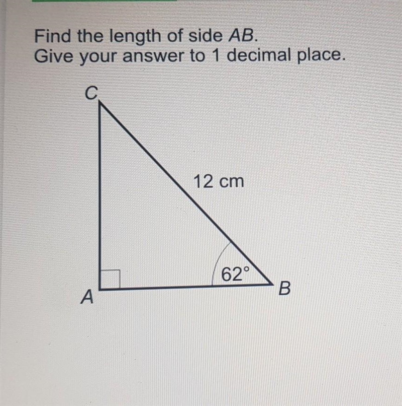 I need the length of side AB asap please​-example-1