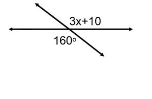 Use the diagram below to find the measured value of x.-example-1