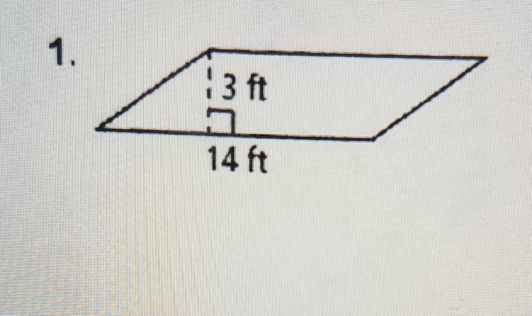 Find the area of the parallelogram​-example-1