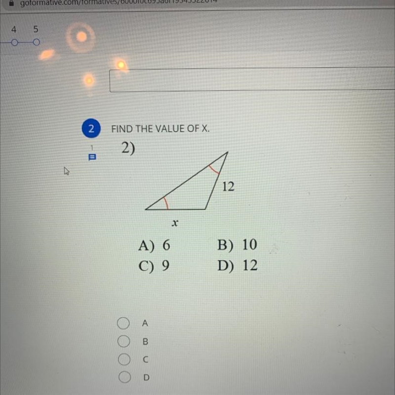 Find the value of X help asap plz-example-1