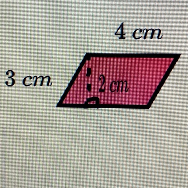 Find the area of this parallelogram-example-1