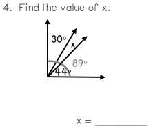 Find the value of X I need the answer before 40 mins! Thank you-example-1