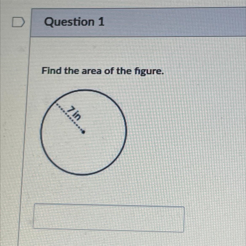 Find the area of the figure-example-1