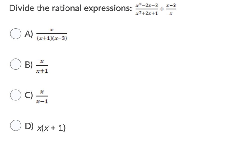 Divide the rational expressions-example-1