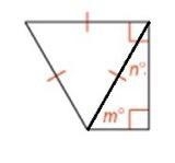 20 pts Given this diagram, find the value of n and m.-example-1