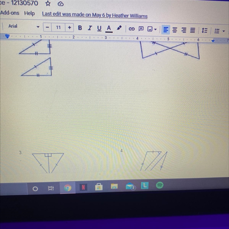 Identify the postulate (if any) that can be used to show the two triangles are congruent-example-1