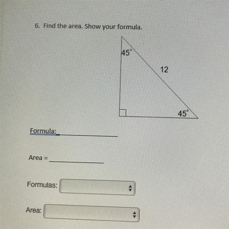 Hi, what’s the area and formula?-example-1