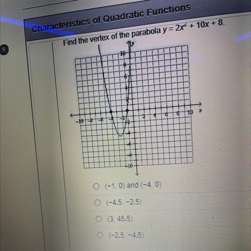 Quadratic functions-example-1