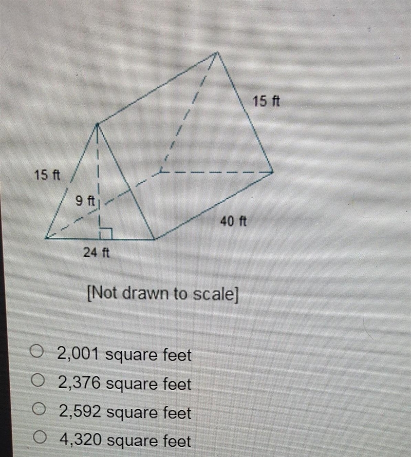 What is the surface area of the triangular prism?​-example-1