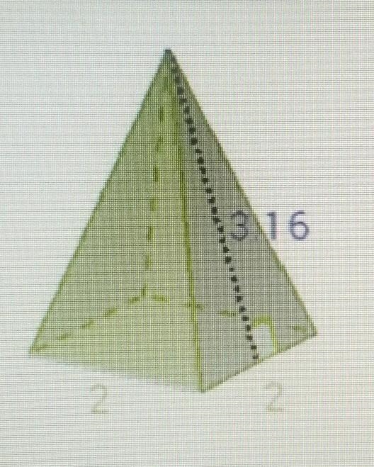 Find the surface area of this shape PLZ HELP, AM NEEDING TO TURN THIS IN TODAY!! ​-example-1