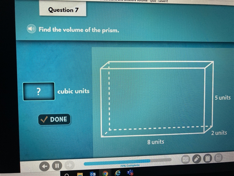 Find the volume of the prism-example-1