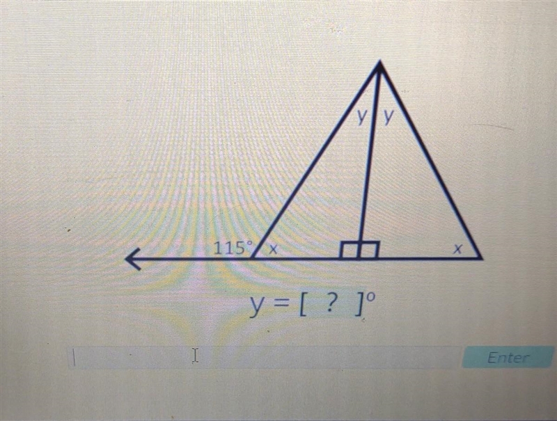 How do I find y and what is the answer​-example-1