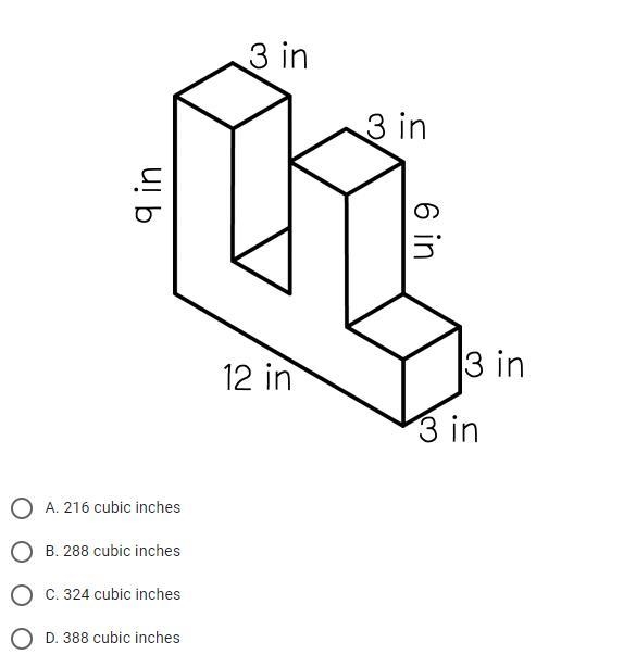 What is the volume of the composite object below?-example-1