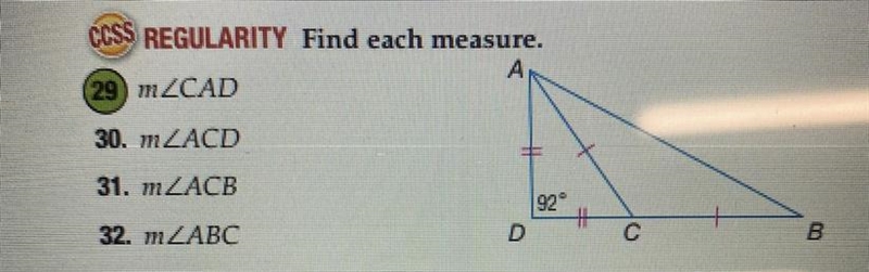 Find each measure! Please please help me!!! 40 points!! No files!!!-example-1