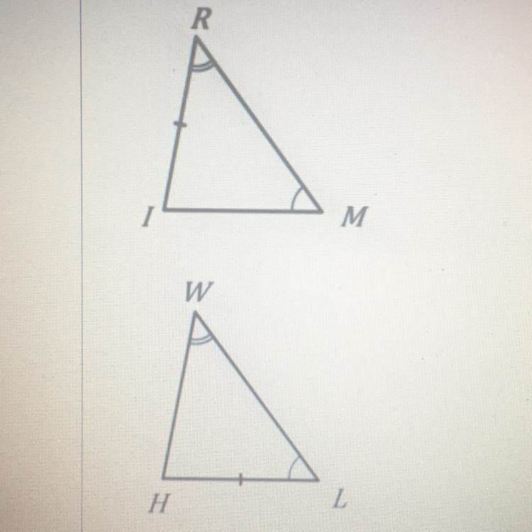 Consider the statement RIM ≈ WHL for the figure below, Which of the following statements-example-1