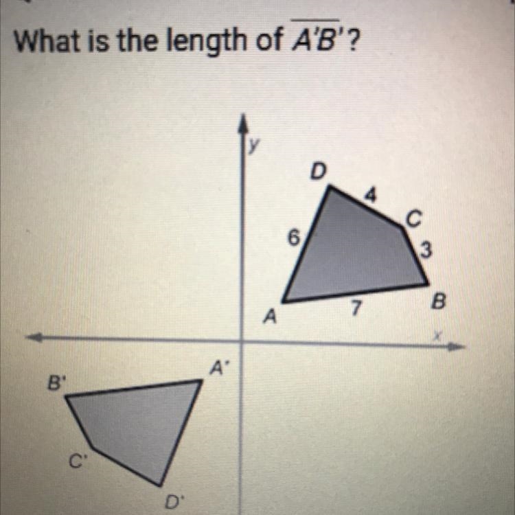 Quadrilateral ABCD is a rotation of quadrilateral ABCD 180' about the origin. What-example-1