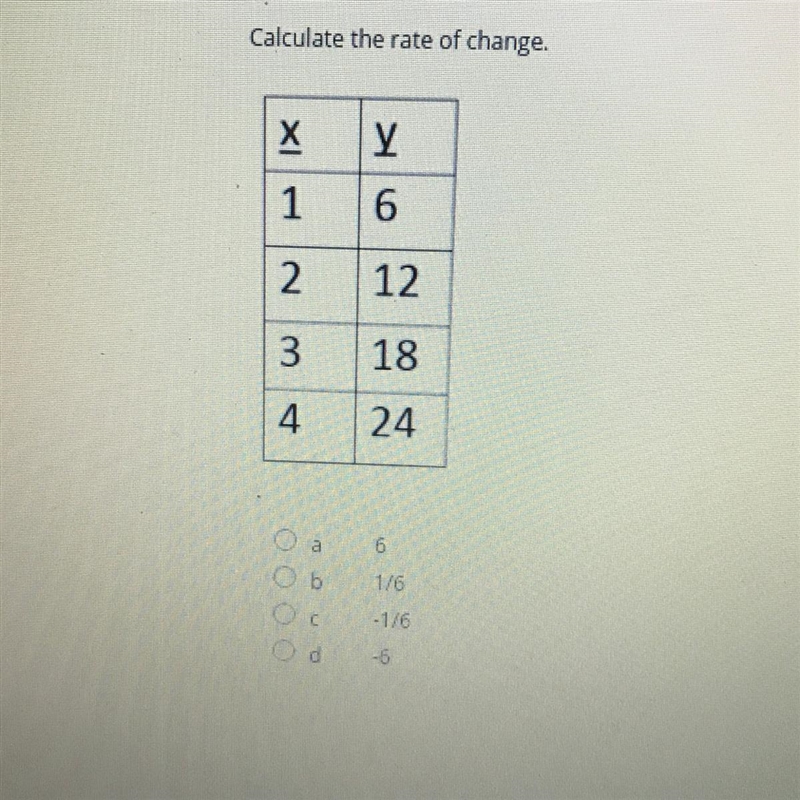 Calculate the rate of change-example-1