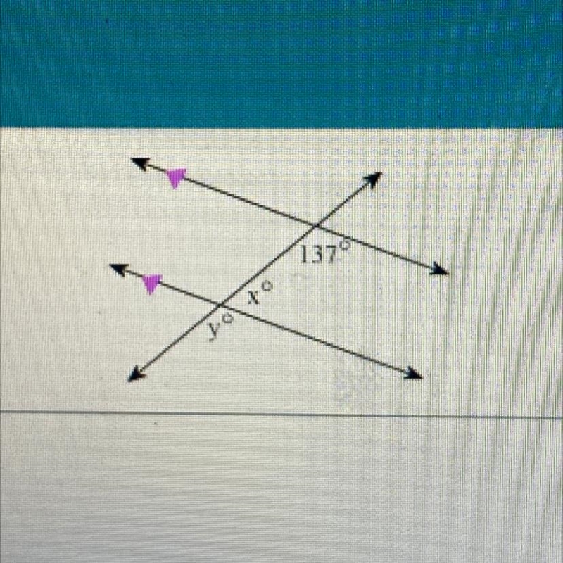 Find the values of x and y.-example-1