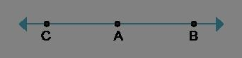 Explain how rays AB and AC form both a line and an angle.-example-1