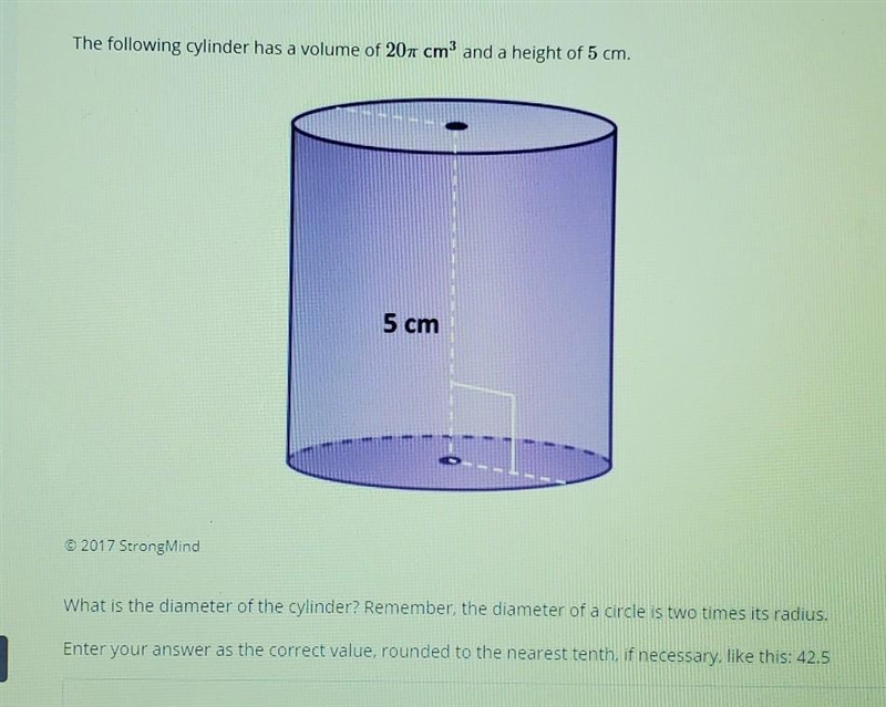 PLEASE HELP DUE IN 20 MINUTES!!! about cylinders ​-example-1