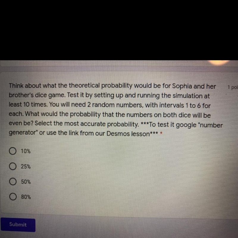 Read, and choose. A. 10% B. 25% C. 50% D. 80%-example-1